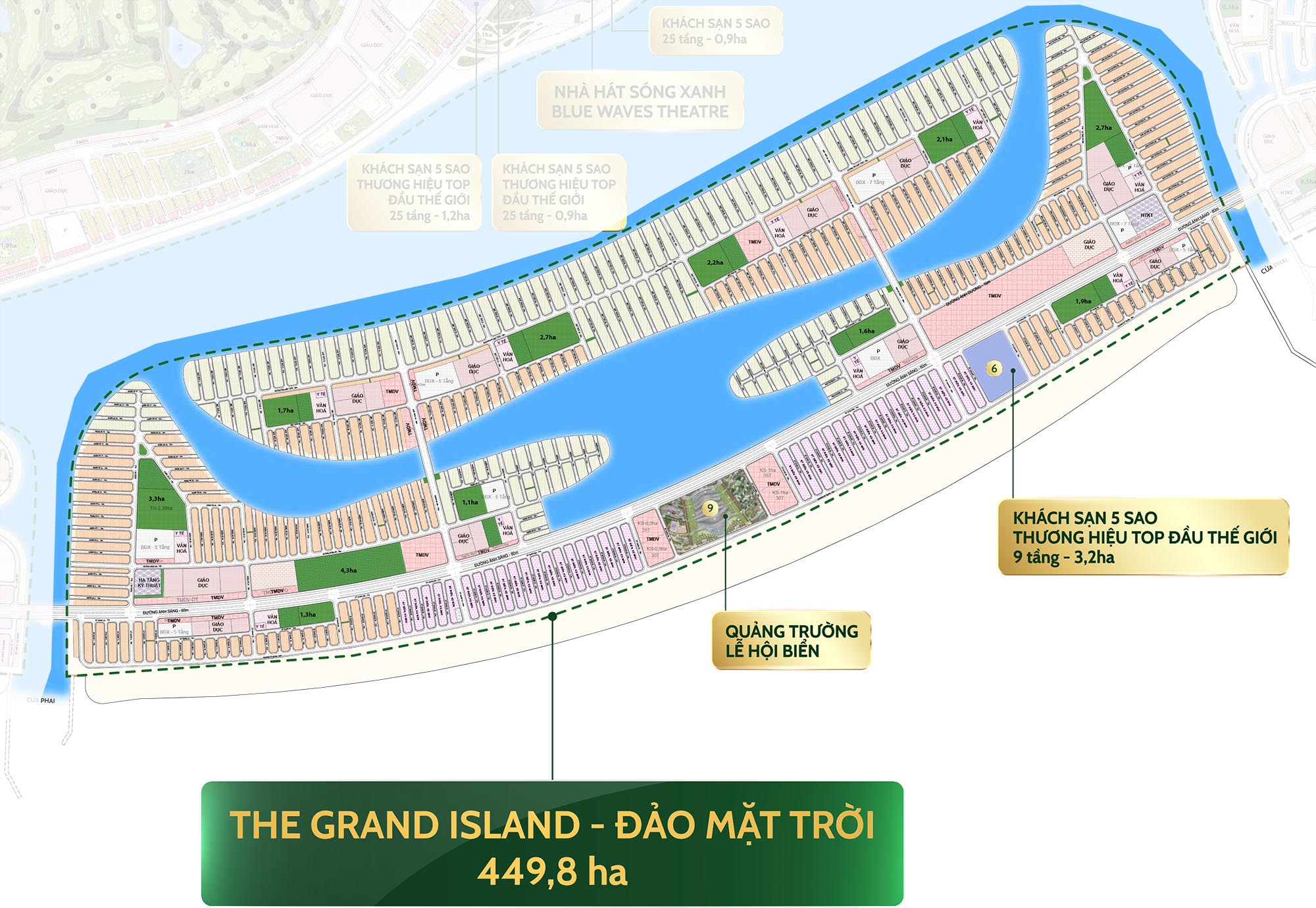 Phân Khu The Grand Island Vinhomes Green Paradise Cần Giờ